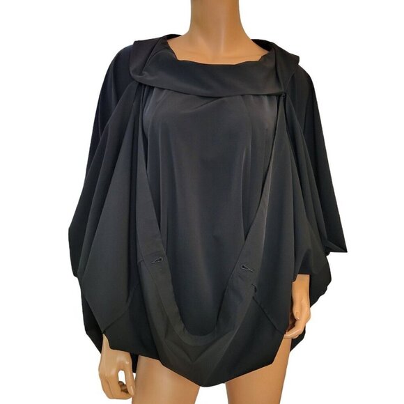 Elm Design Blouse Womens P XS Langenlook Relaxed Minimalist - Picture 1 of 10